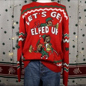 Party Elf Christmas Sweater